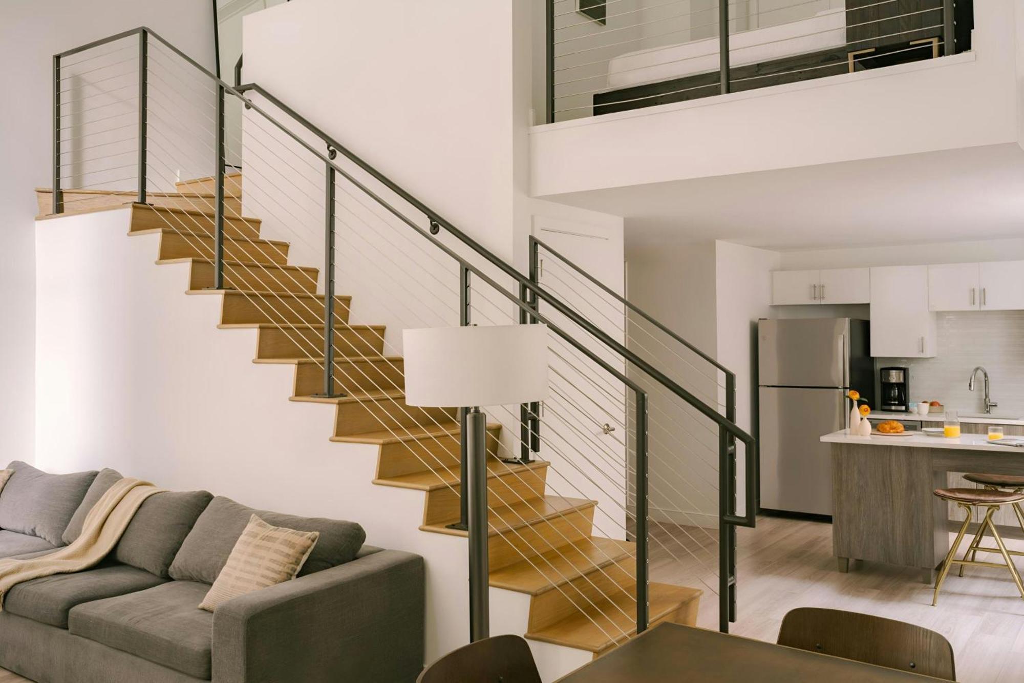 Lofted One-Bedroom Apartment King Bed